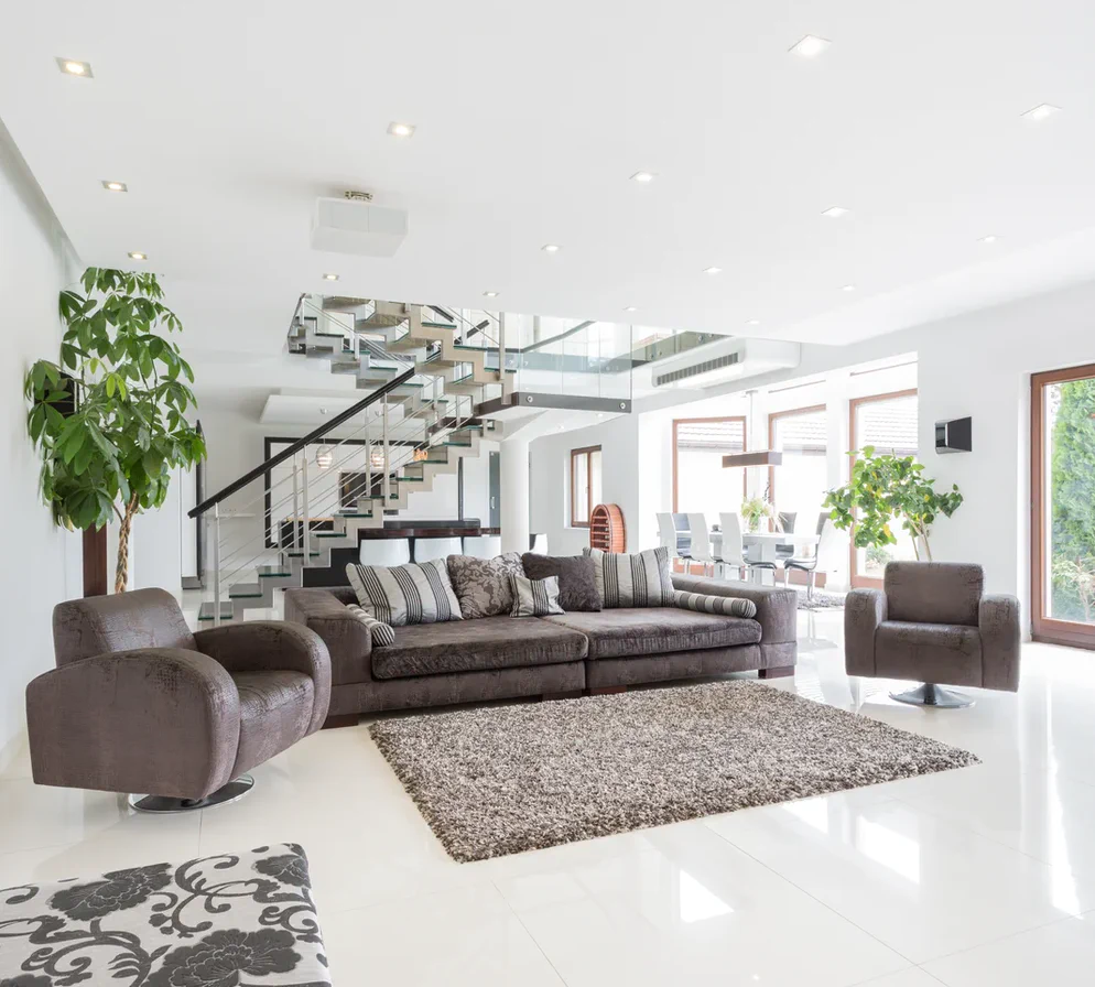 Illustrative modern residential interior