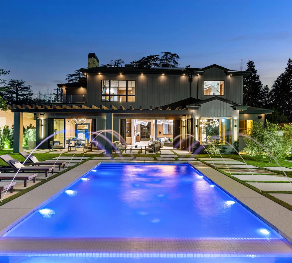 Illustrative residential pool amenity